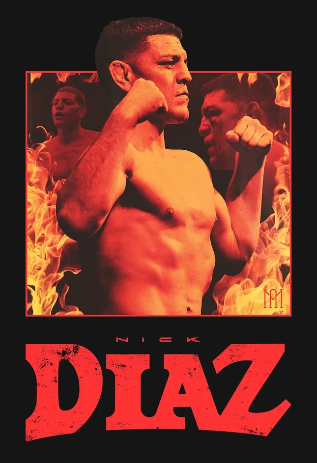 Nick Diaz (Poster Art)