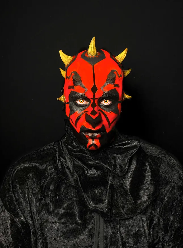 Darth Maul Makeup