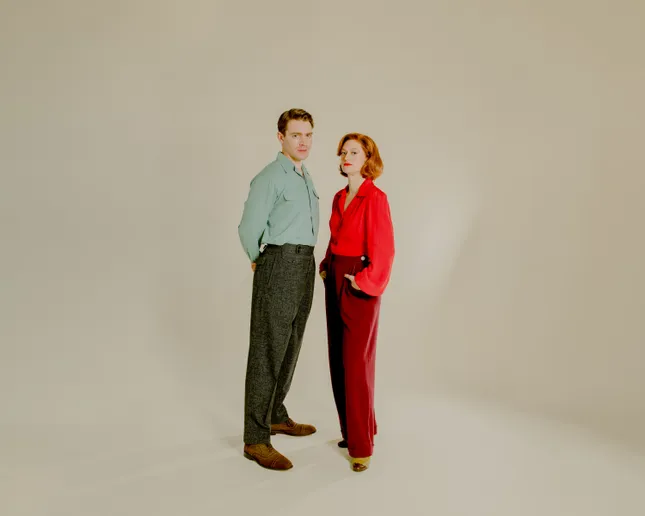 Andrew Burnap and Marin Ireland from the play Spain - The New Yorker