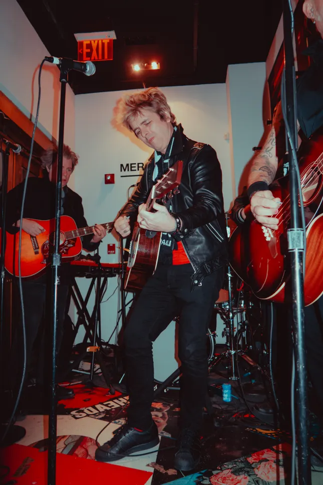 Green Day Performance at Rough Trade Record Store