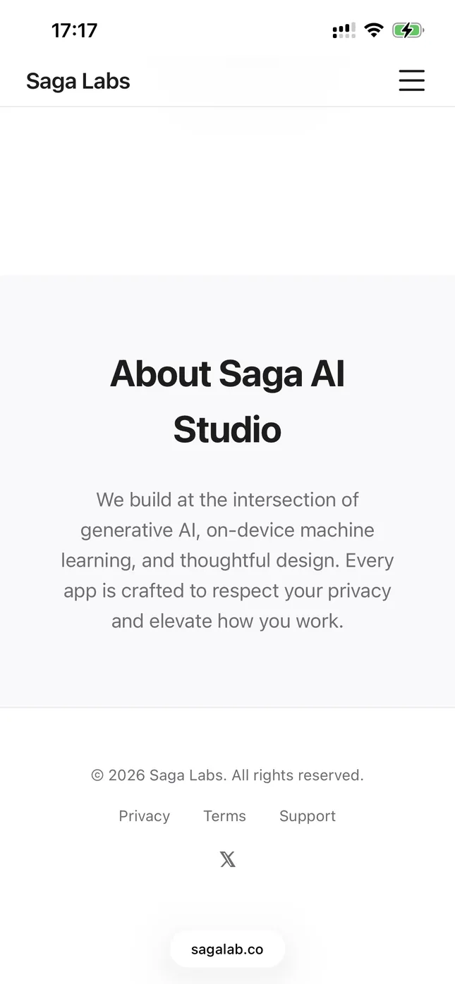 Saga lab