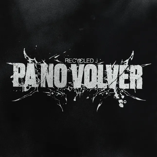 Lettering design for Recycled J song "Pa No Volver"