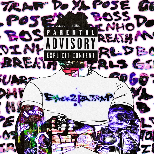 Back2DaTrap cover design
