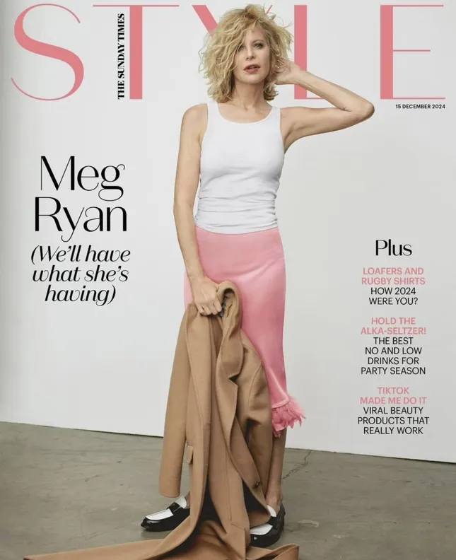 Sunday Times Style Magazine featuring Meg Ryan