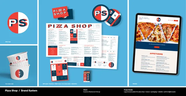 Pizza Shop / Brand System