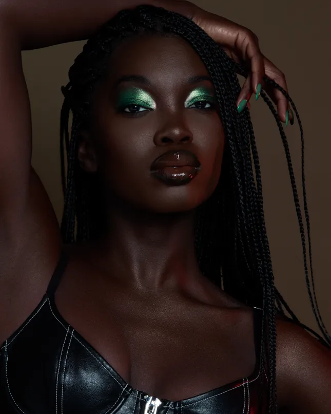 A dream painted in emerald and melanin💚🤎