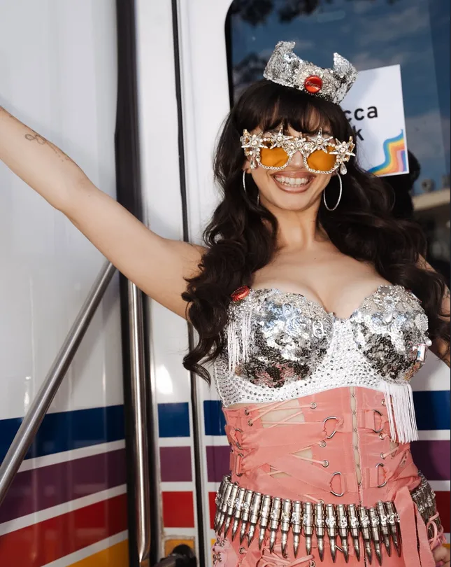 REBECCA BLACK AT WEHO PRIDE OUTLOUD