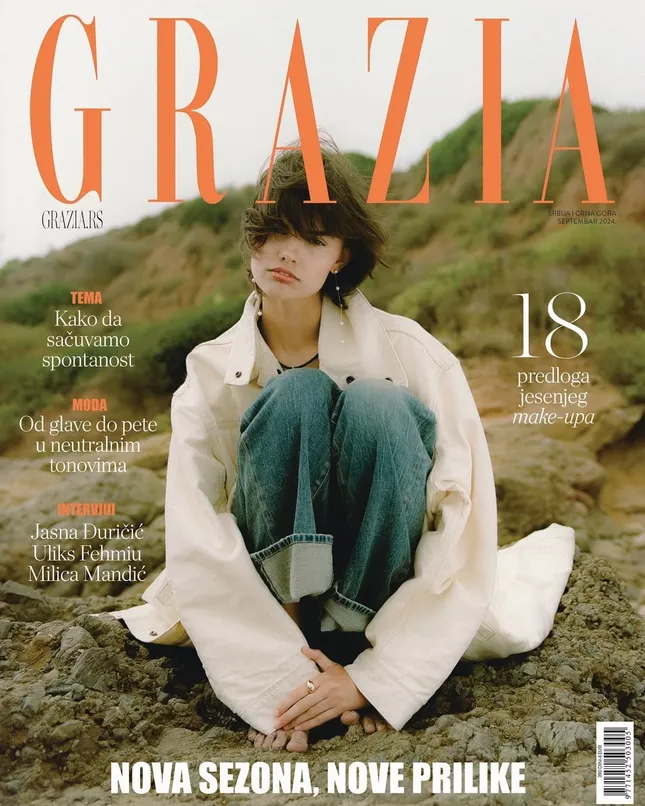 Grazia Cover Shoot