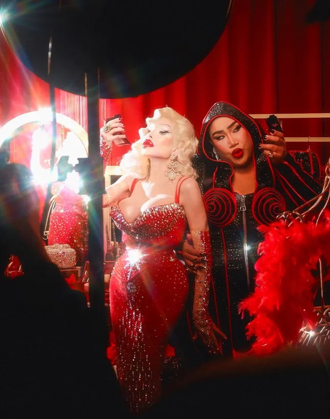 Amanda Lepore x One Size Beauty by Patrick Starrr