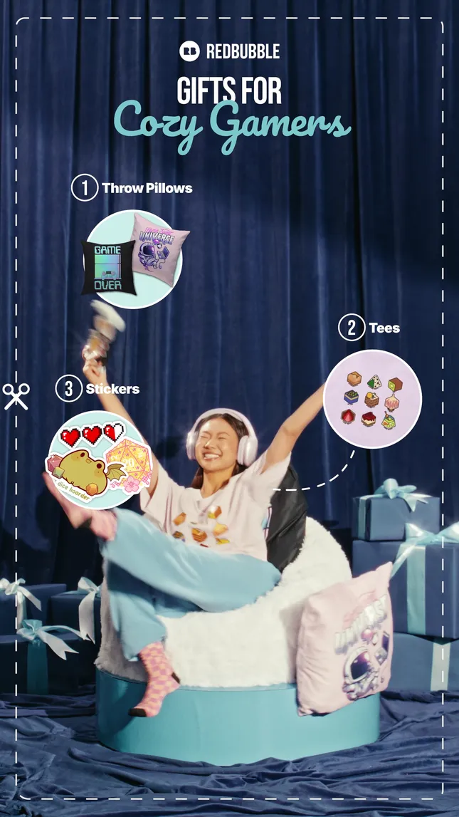 Redbubble Holiday Campaign 2025