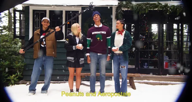 Aéropostale X Peanuts Campaign