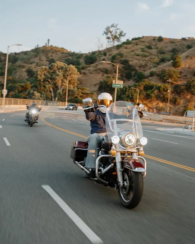 Mustard Moto Cruising