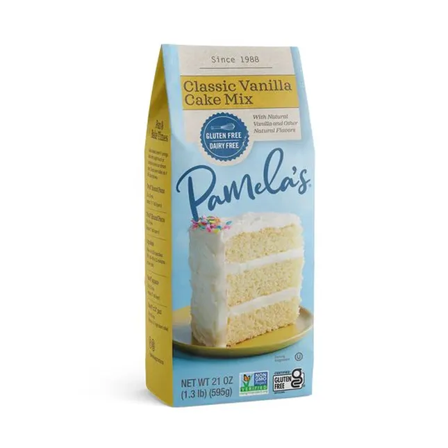 Gluten Free Cake Mix Packaging