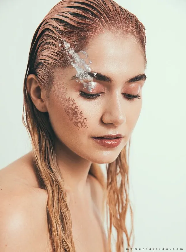 Hair and makeup for test!!