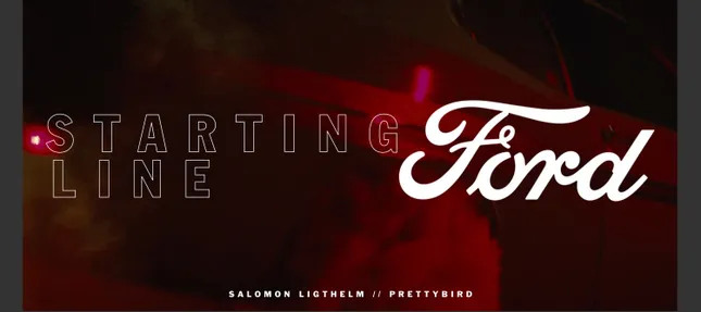Ford “Starting Line”