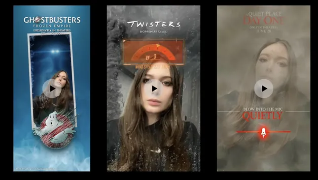 Social AR for Movie Promotion