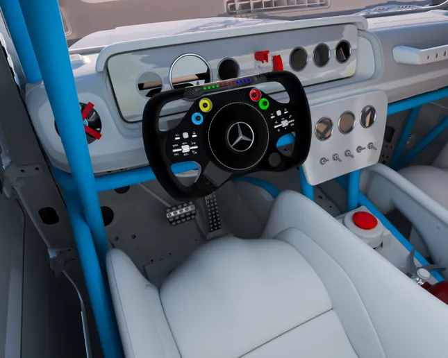 Automotive Modeling , Rigging and texturing for Virgil Abloh’s G wagon and Maybach