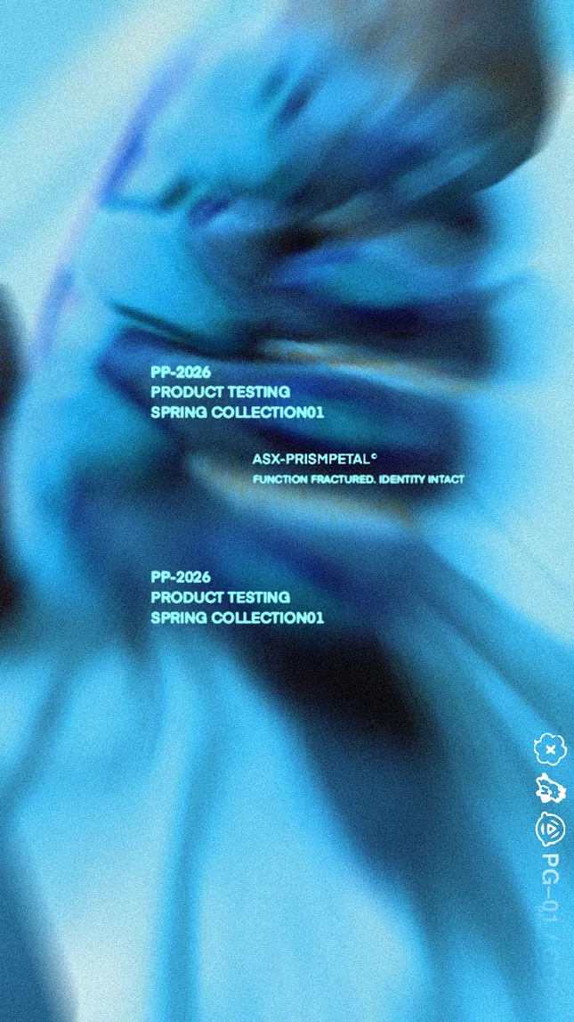 00PRISMPETAL PG–01 / CORE Function fractured. Identity intact.