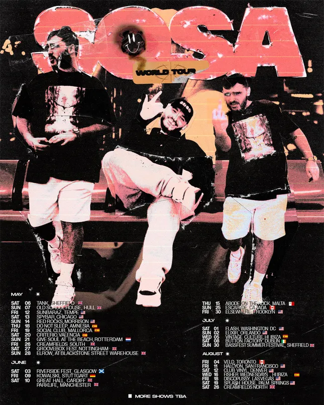 SOSA Tour Poster