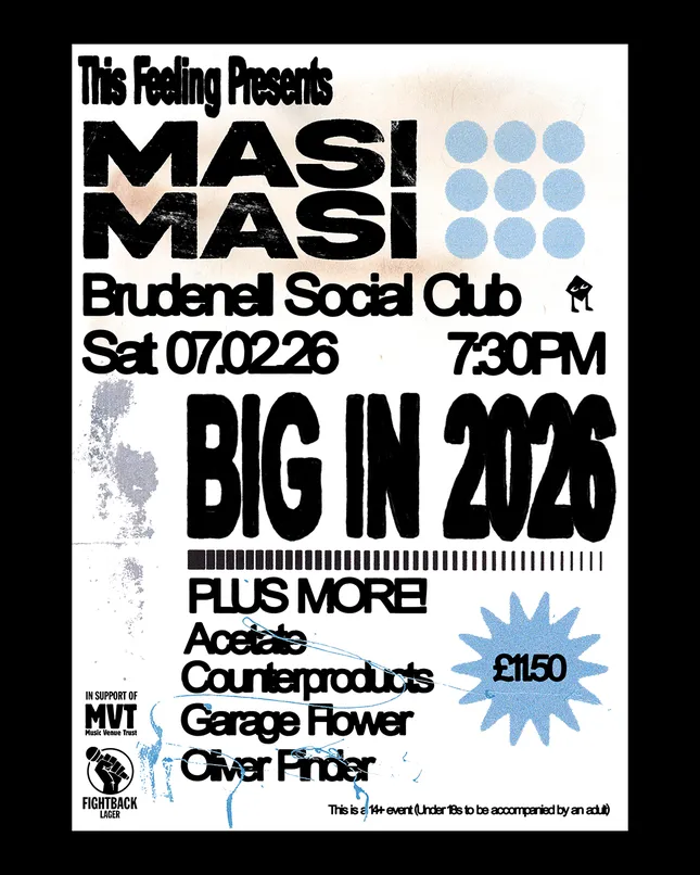 This feeling presents gig poster