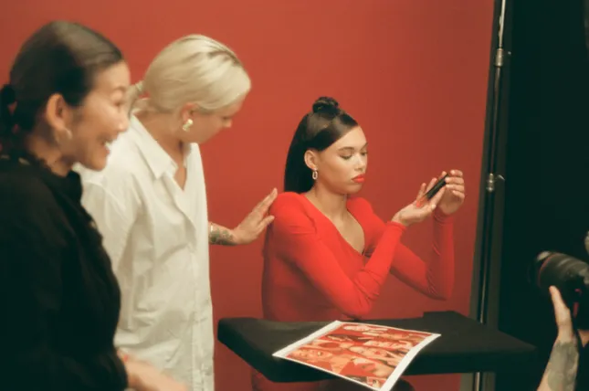 Buxom Cosmetics Campaign BTS