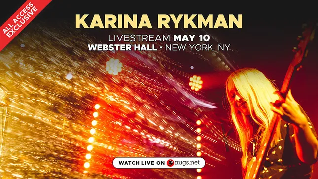 Karina Rykman live from Webster Hall 2025