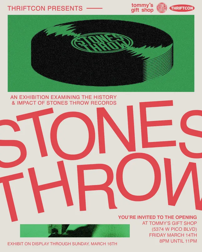 Stones Throw Flyer and Tee