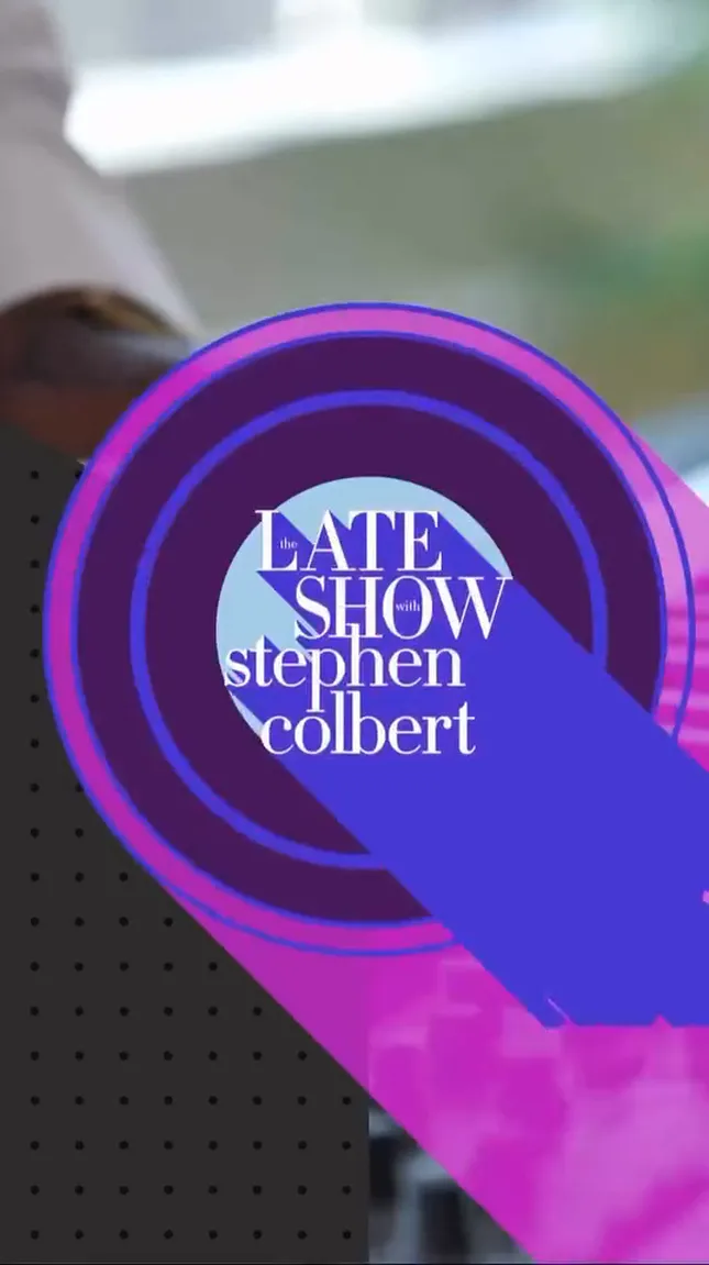 THE LATE  SHOW WITH STEPHEN COLBERT