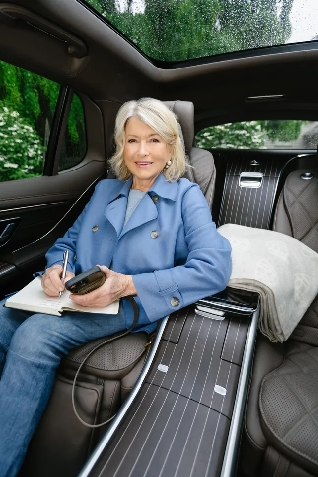 Martha Stewart 'A Maybach Moment' for Mercedes-Benz