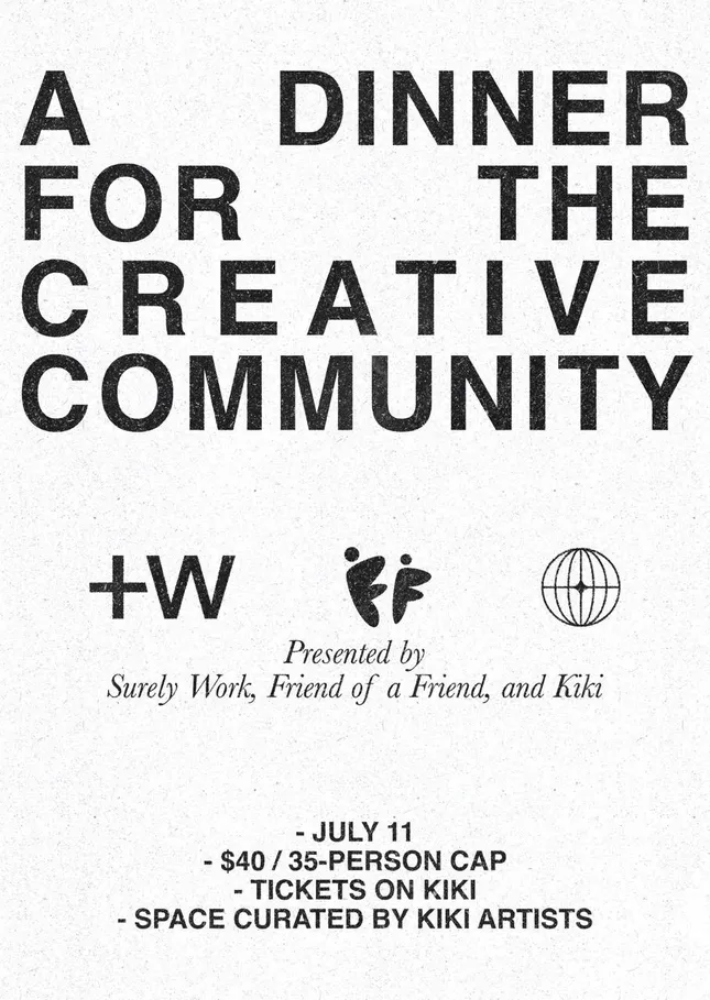 Posters for Surely Events