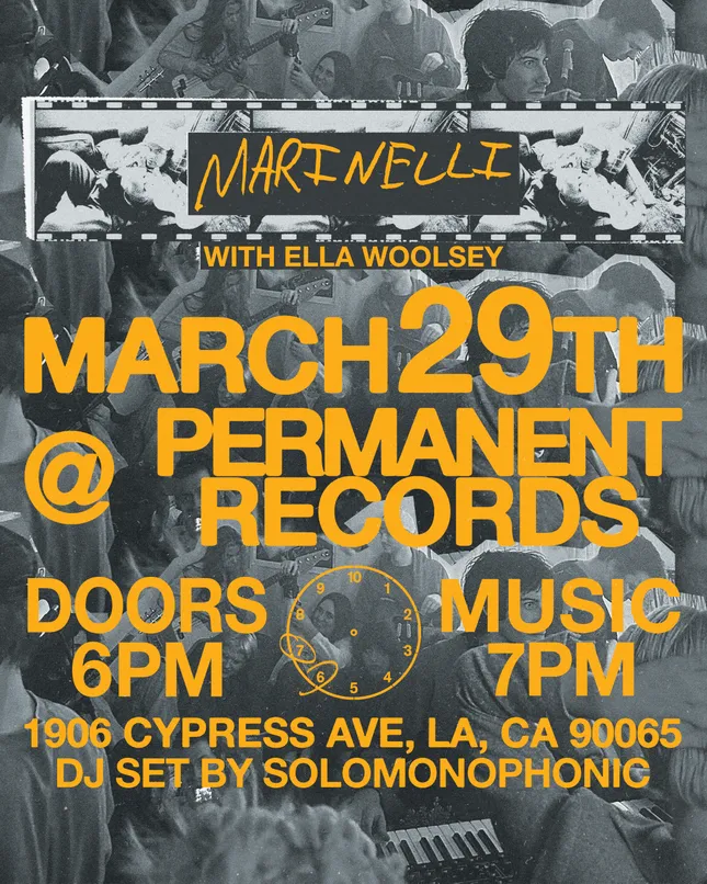 Concert Poster for Marinelli