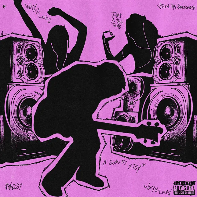 xtsy* “Blow Tha Speakers” Cover Art