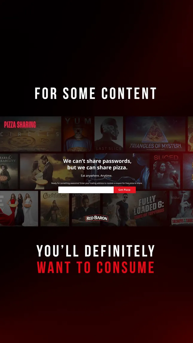 Red Baron | Pizza Passwords