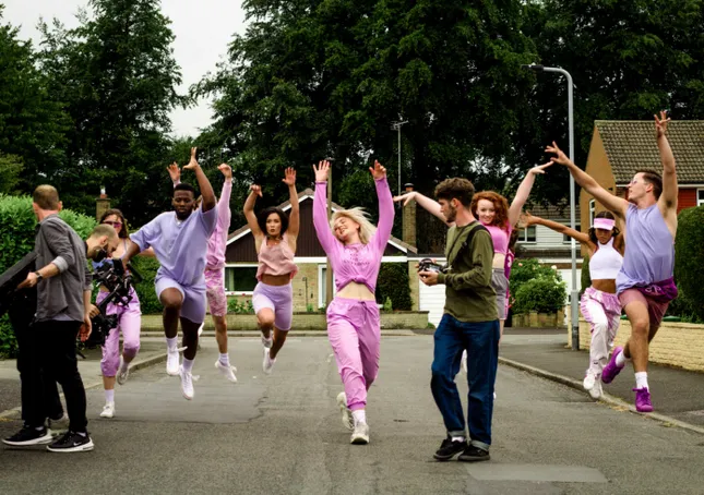 BTS for Self Esteem's 'In Time' Video