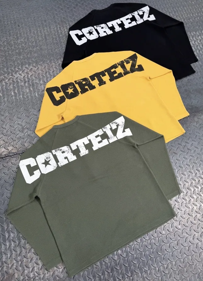 Corteiz ‘Star Raglan Waffle Thermal,’