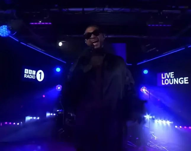 BBC RADIO 1 Live Lounge: Usher