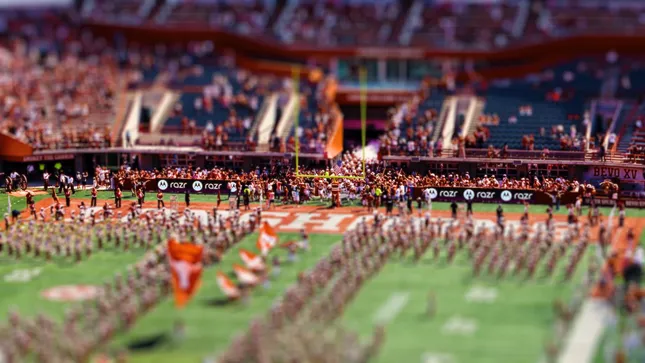 Texas Football Tilt Shift Recap