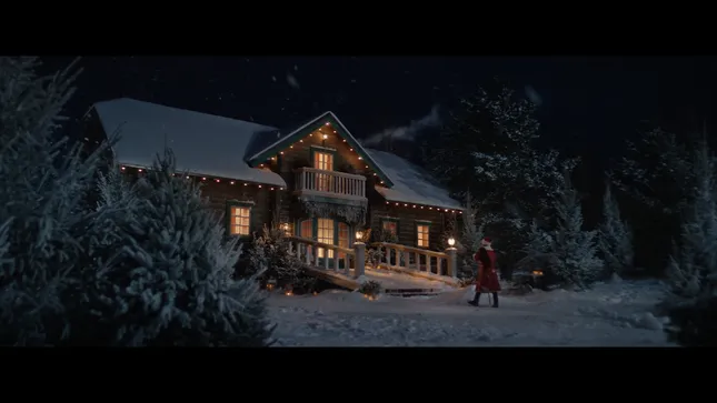 Bronco. Christmas car advert.