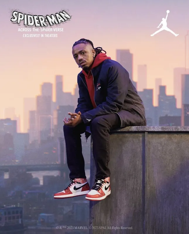 Metroboomin for Jordan x Spiderman: Across the Spiderverse