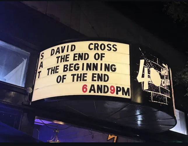 David Cross Comedy Special