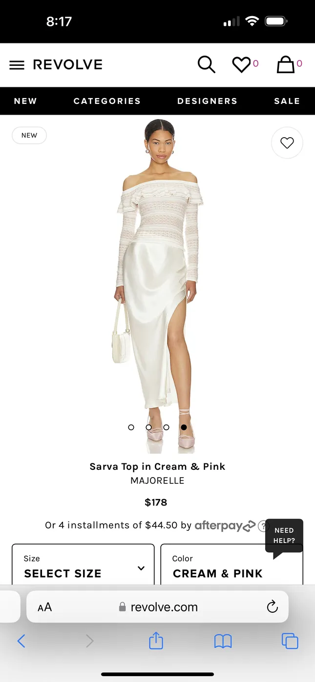 Knitwear designs for Revolve