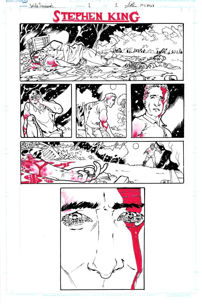 Stephen King’s “All That You Love” Storyboards