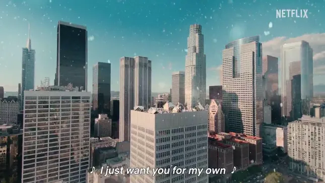 Mariah Carey - Netflix - Christmas Special (Drone footage)