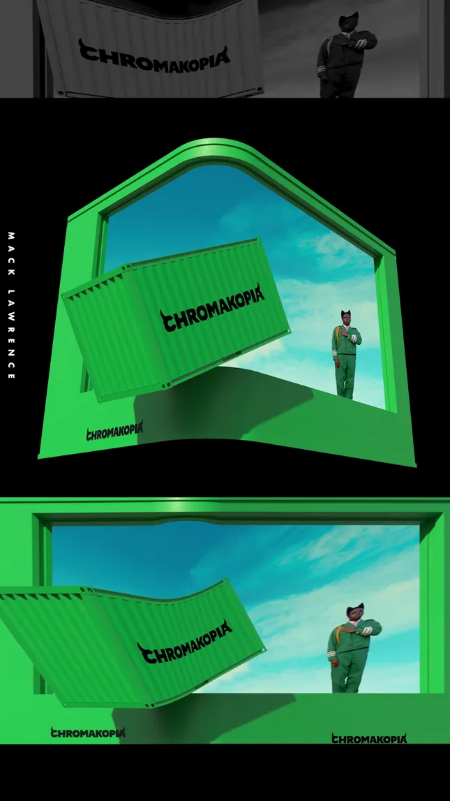 Chromakopia 3d billboard