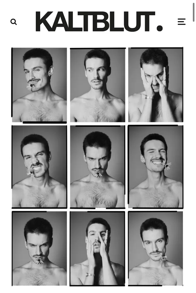 KALTBLUT MAGAZINE - DIGITAL EXCLUSIVE