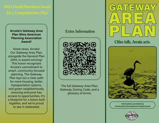 Trifold for City of Arcata