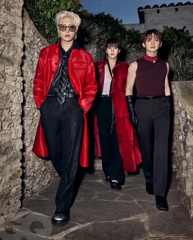 Fashion Styling Assistant for GQ Editorial Shoot for ATEEZ