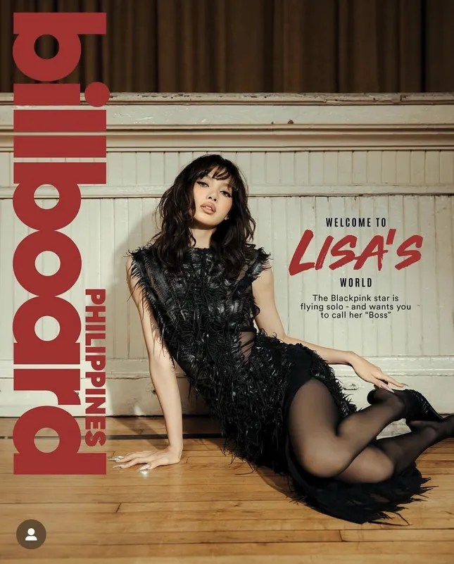 Billboard Magazine Lisa cover shoot
