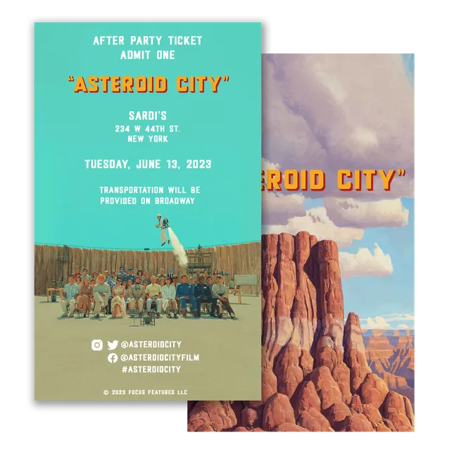 Film Premiere Design