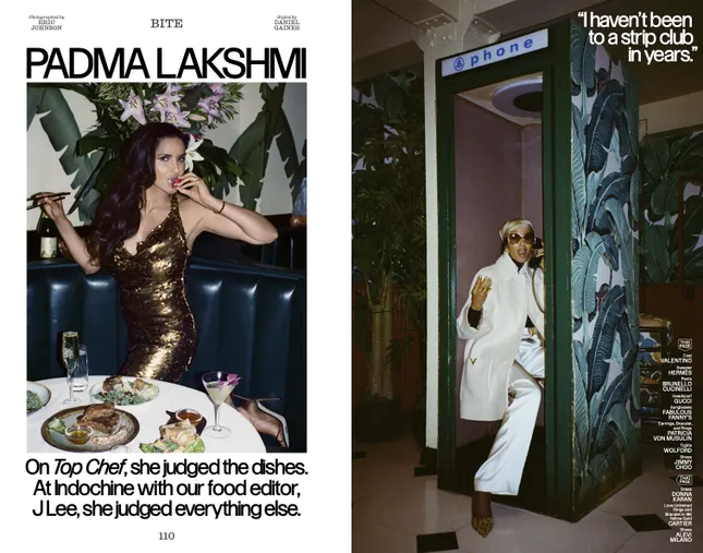 Padma Lakshmi for Interview